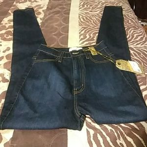 Vibrant m.i.u. high waist skinny jeans